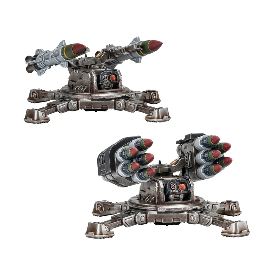 WarForge - Batterie de Missiles Tarantula - Games Workshop legiones astartes