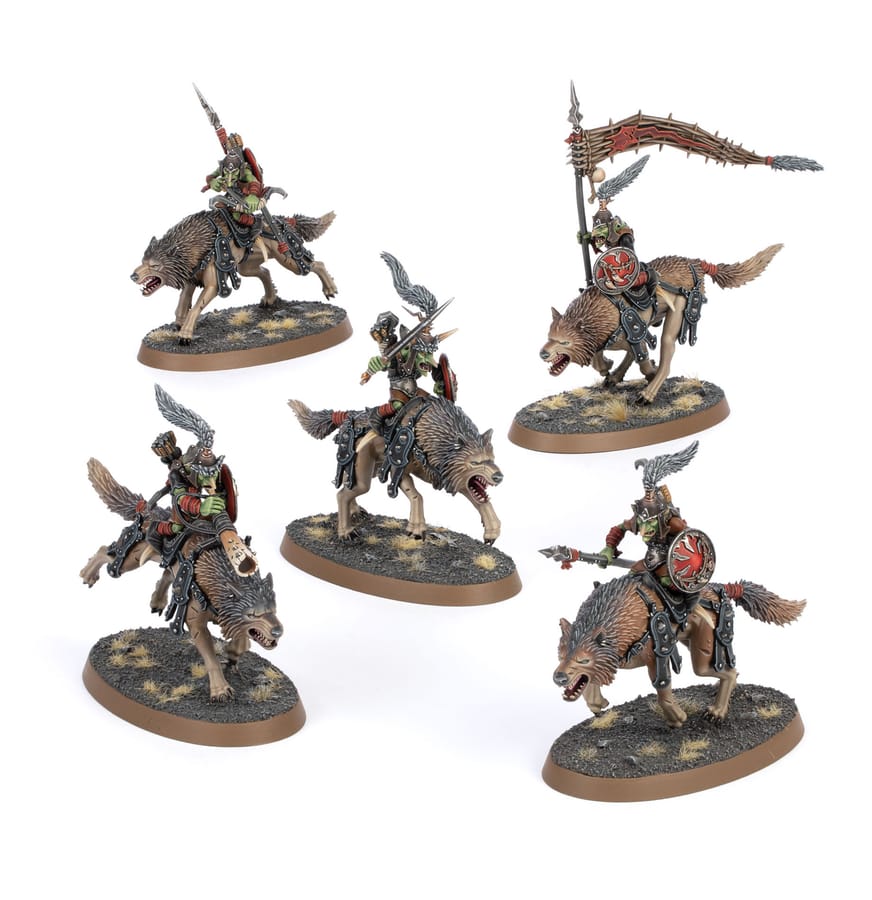 WarForge - Chevaucheurs de Grognecrocs - Warhammer - Gloomspite Gitz