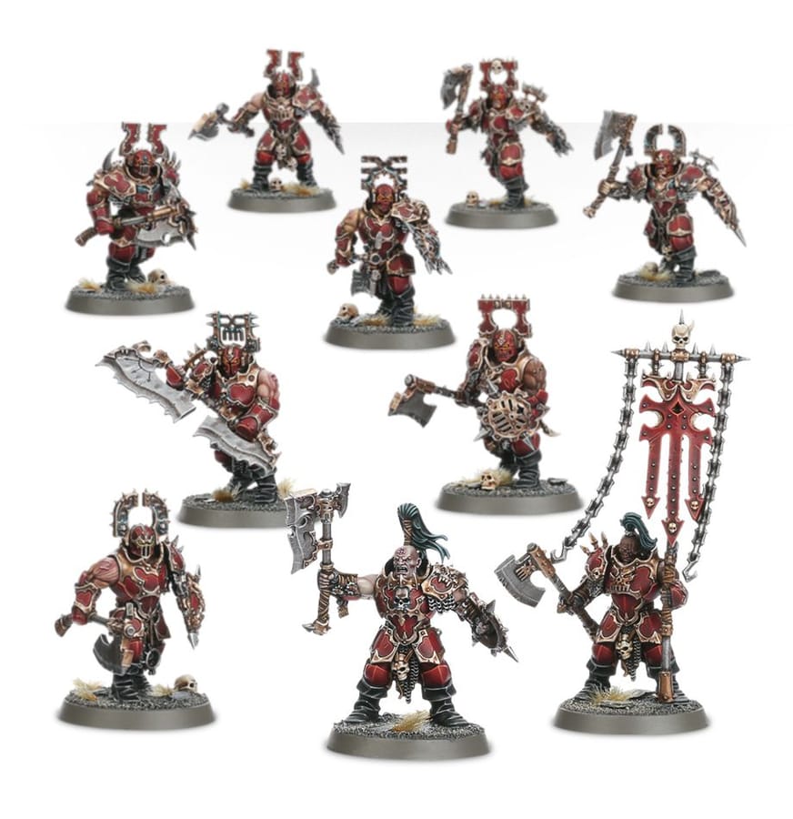WarForge - Blood Warriors - Games Workshop blades of khorne
