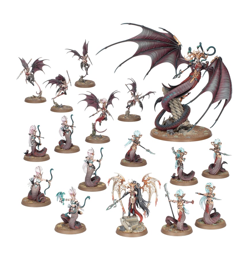 WarForge - Bataillon: Filles de Khaine – Coterie de Moirenées - Games Workshop daughters of khaine